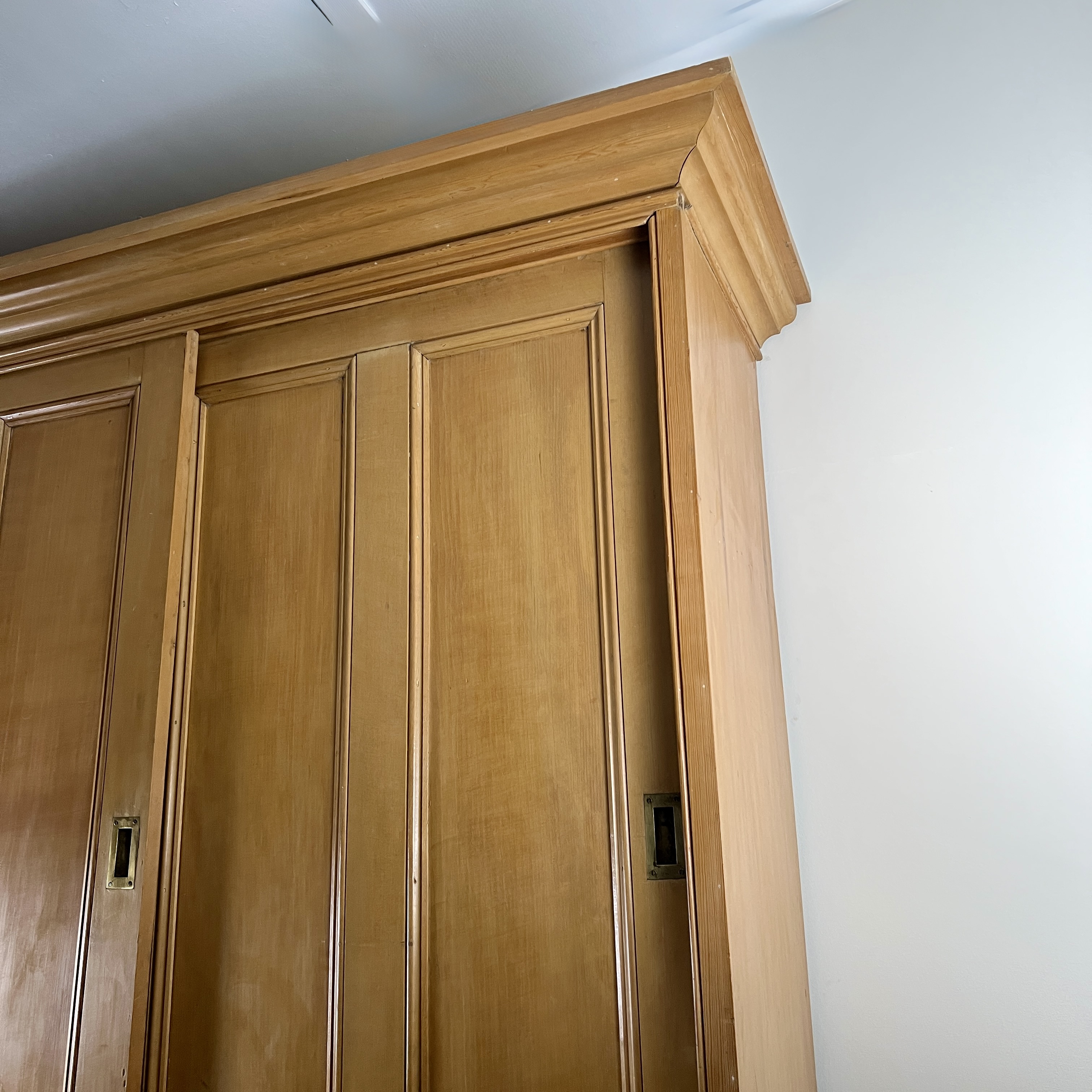 A Victorian Pine Estate Housekeeper’s Cupboard Of Grand Proportions - Image 9