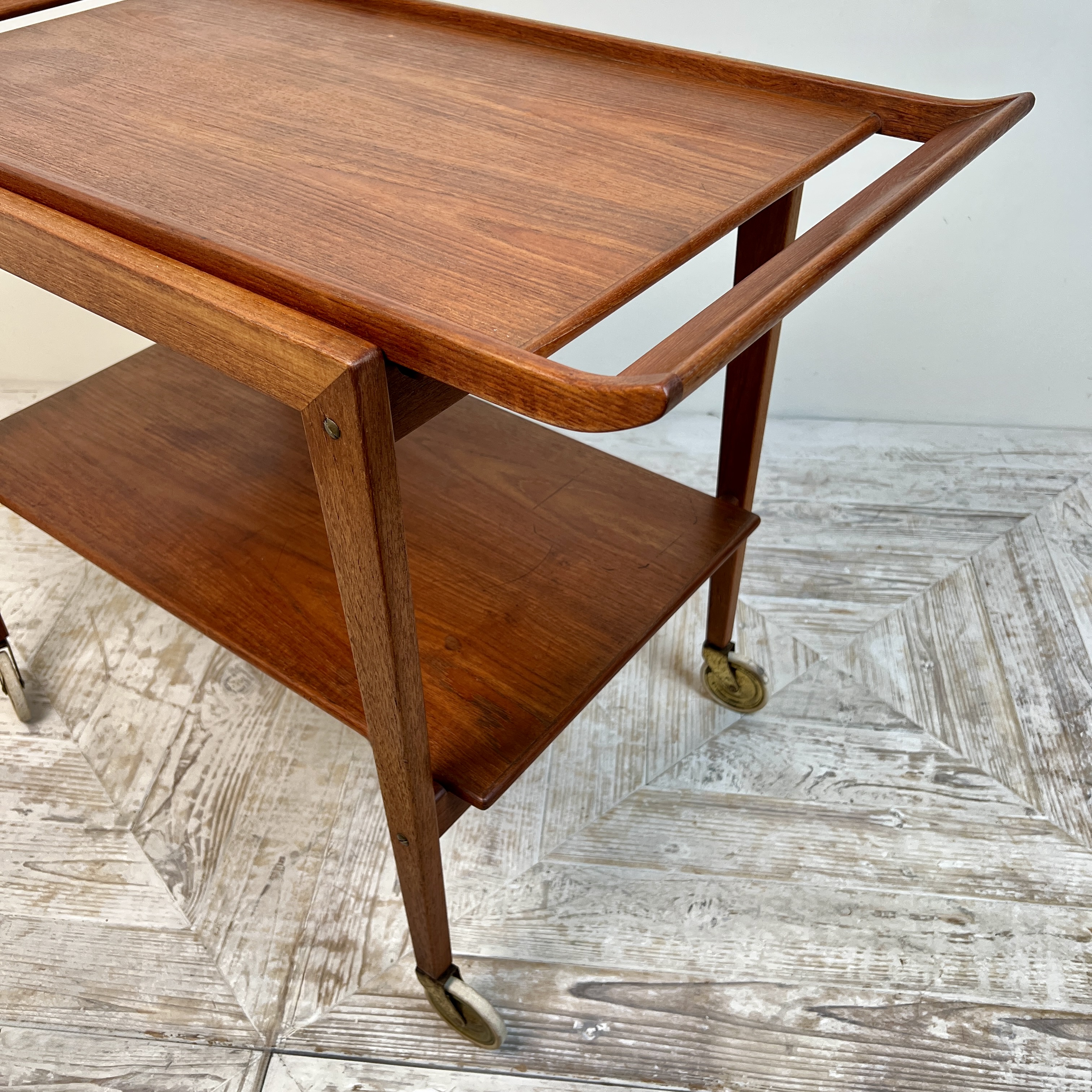 Danish MCM Tray Top Drinks Trolley By Edvard Kindt-Larsen For Soborg Mobler - Image 5