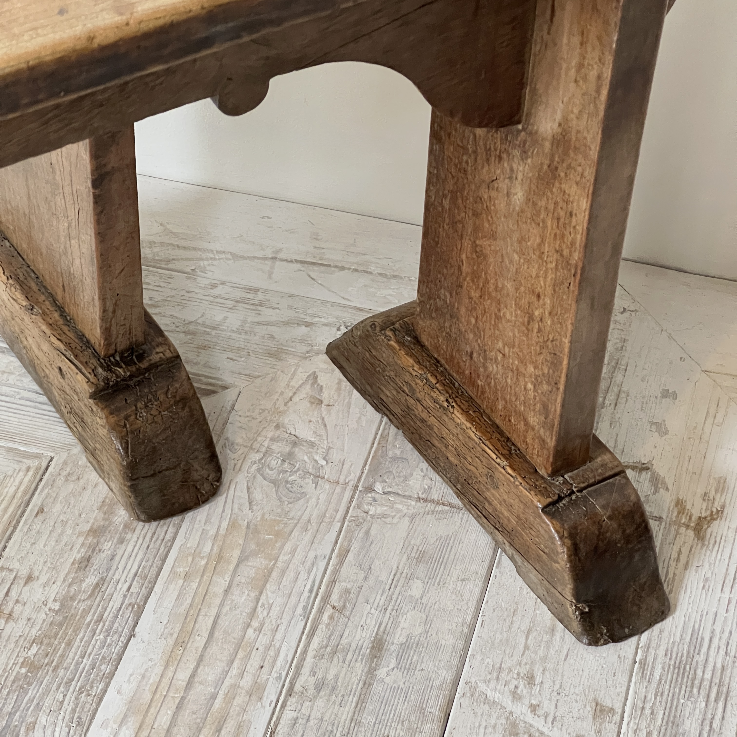 Pair Of C19th French Fruitwood Benches - Image 9