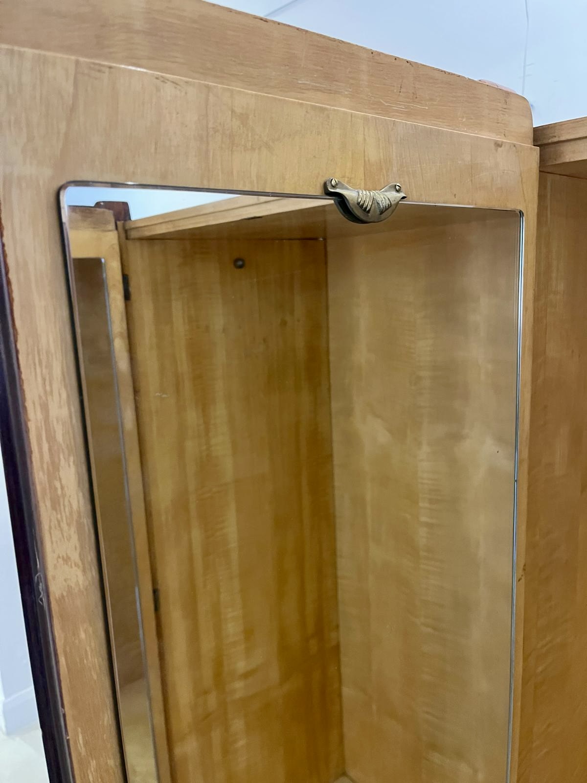 Mid-Century Italian Triple Wardrobe By La Permanente Mobili Cantù, 1950's - Image 9