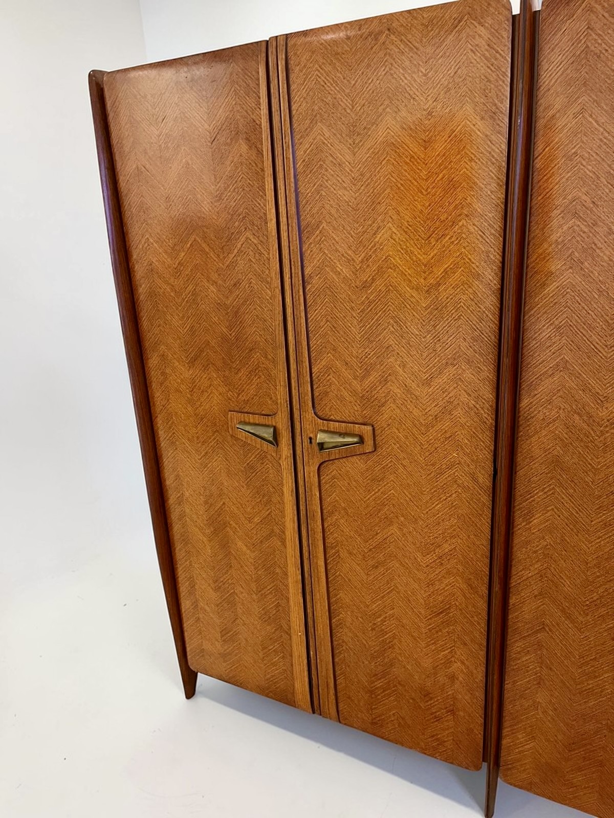 Mid-Century Italian Triple Wardrobe By La Permanente Mobili Cantù, 1950's - Image 11