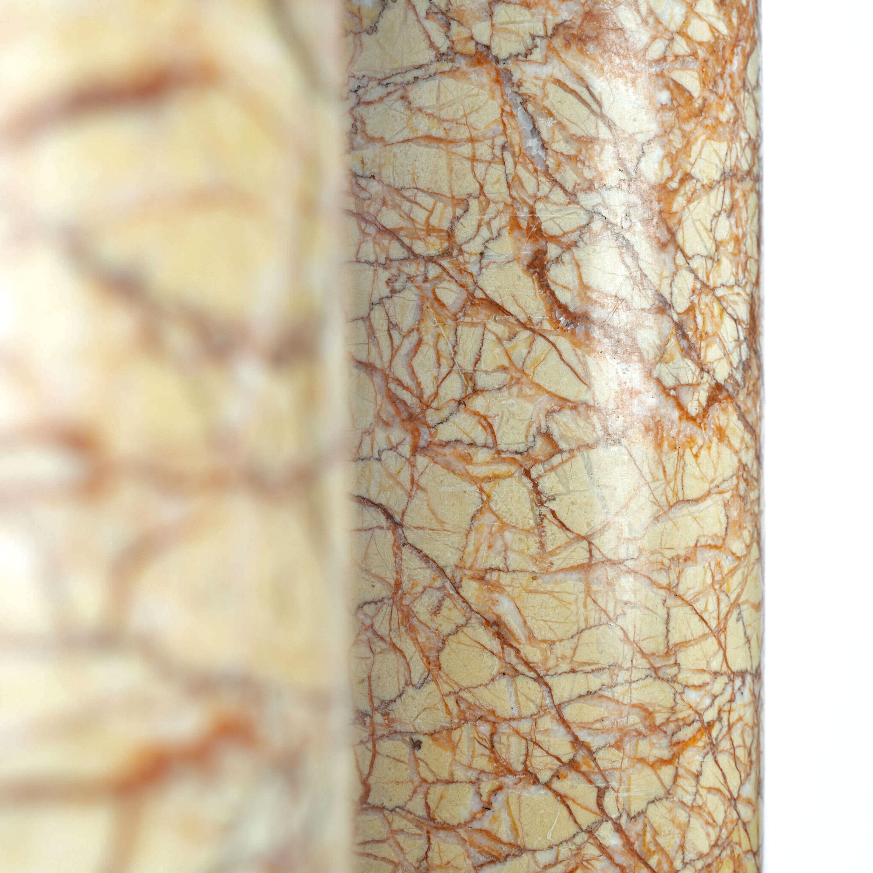 Pair Of Antique Italian Marble Columns - Image 4